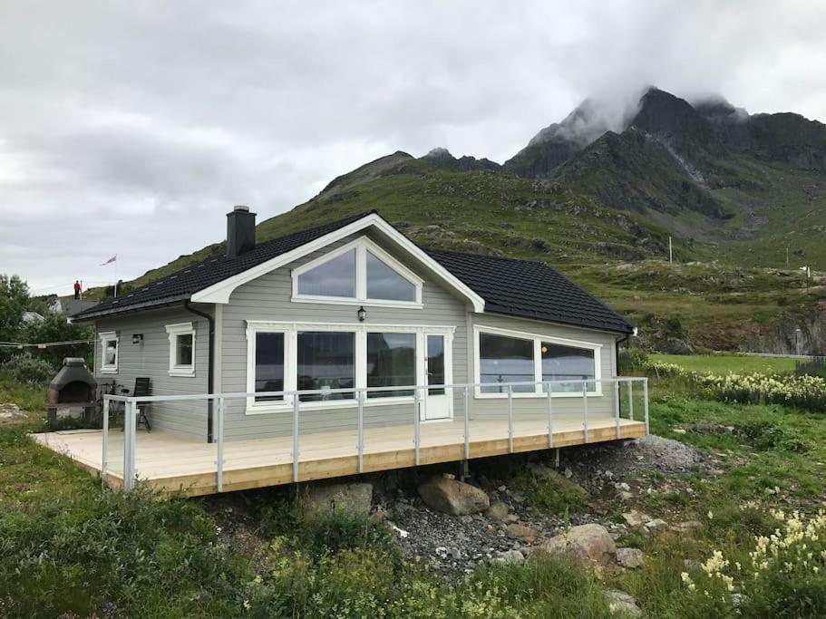 Hytte Ved Sjoen Napp Exterior photo