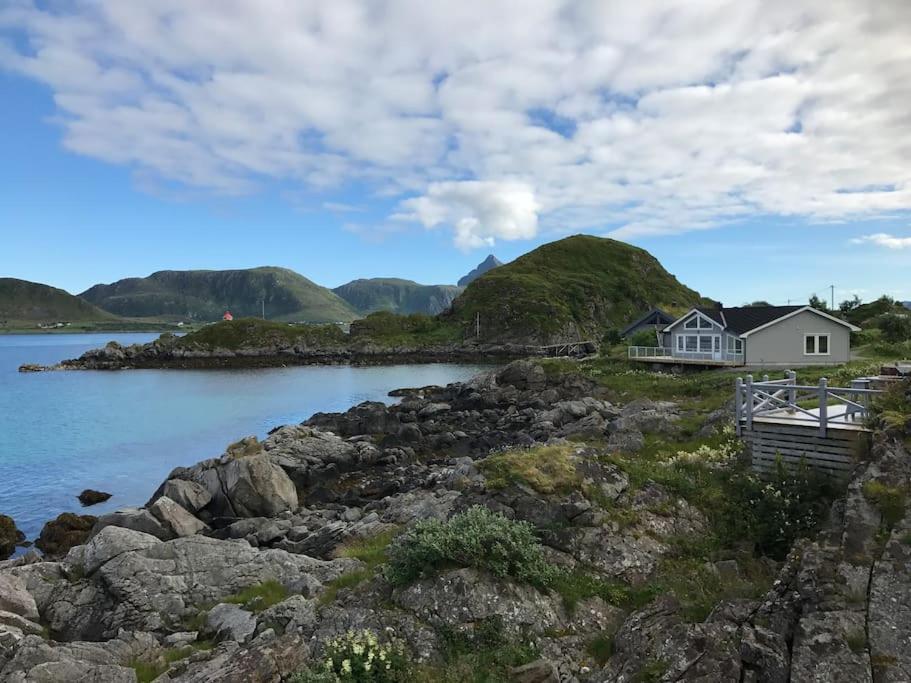Hytte Ved Sjoen Napp Exterior photo