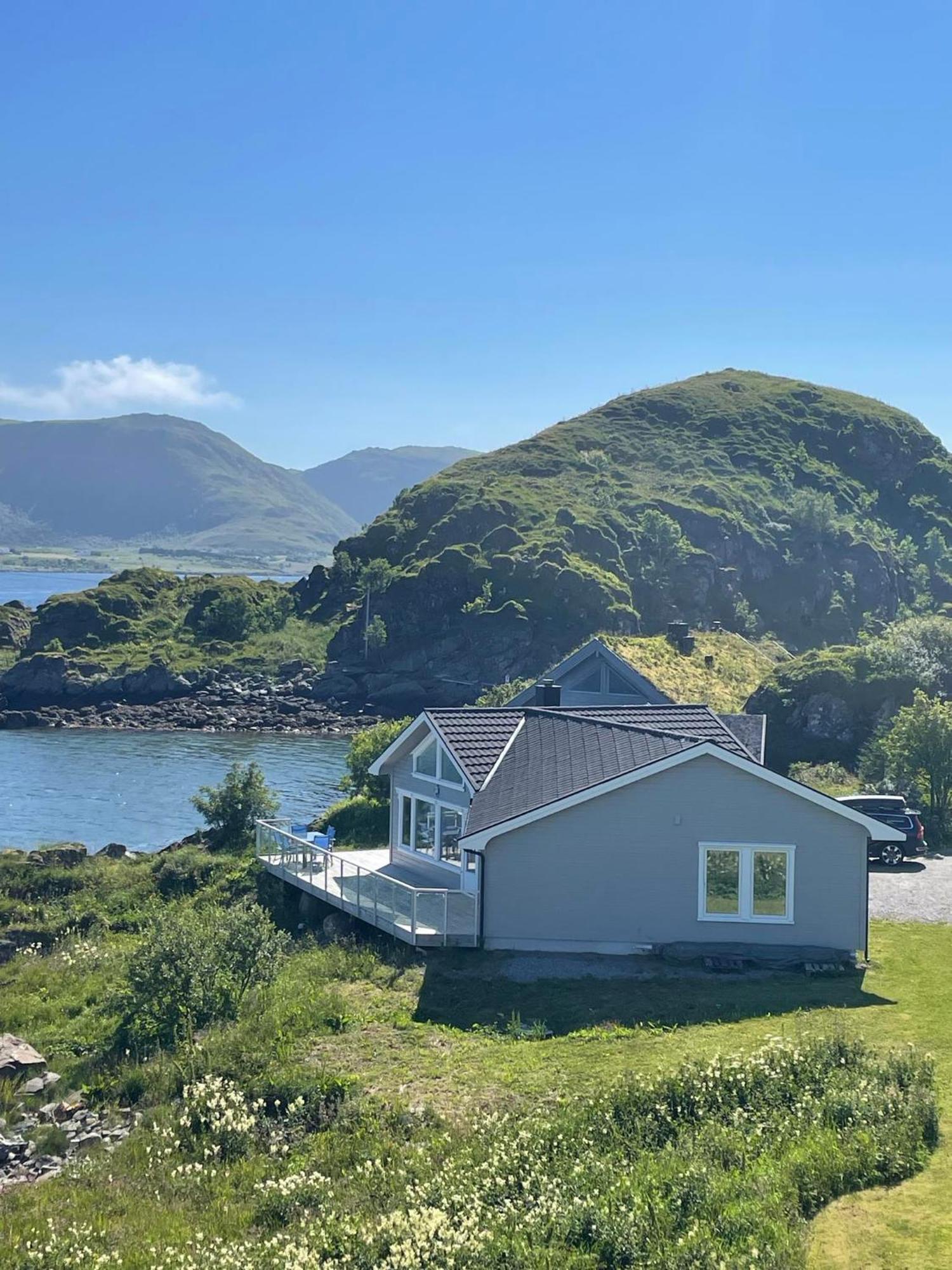 Hytte Ved Sjoen Napp Exterior photo